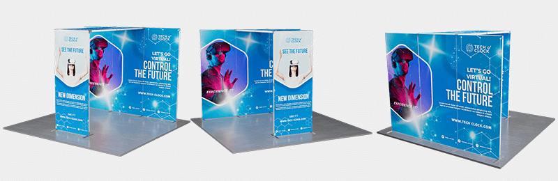 Tradeshow SEG Modular Lightbox Display Kit M